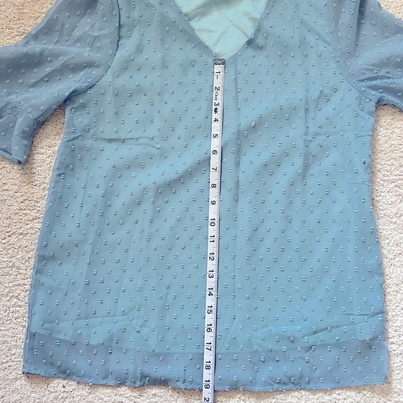 Shein sheer Blouse with lining - Picture 6 of 7